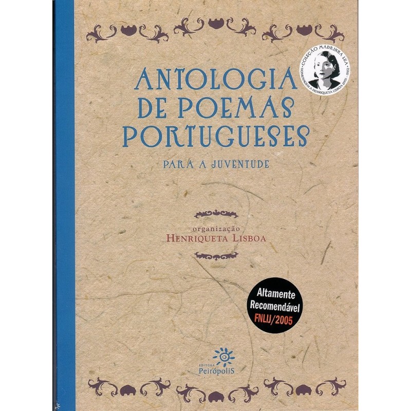 Antologia de poemas portugueses para a juventude - Lisboa, Henriqueta (Organizador)