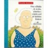 VELHINHA DE OCULOS, CHINELOS E VESTIDO AZUL DE BOLINHAS BRANCAS, UMA
