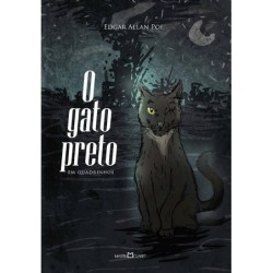 O gato preto em quadrinhos - Poe, Edgar Allan (Autor)