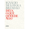 Deus, o que quer de nós? - Brandão, Ignácio de Loyola (Autor)